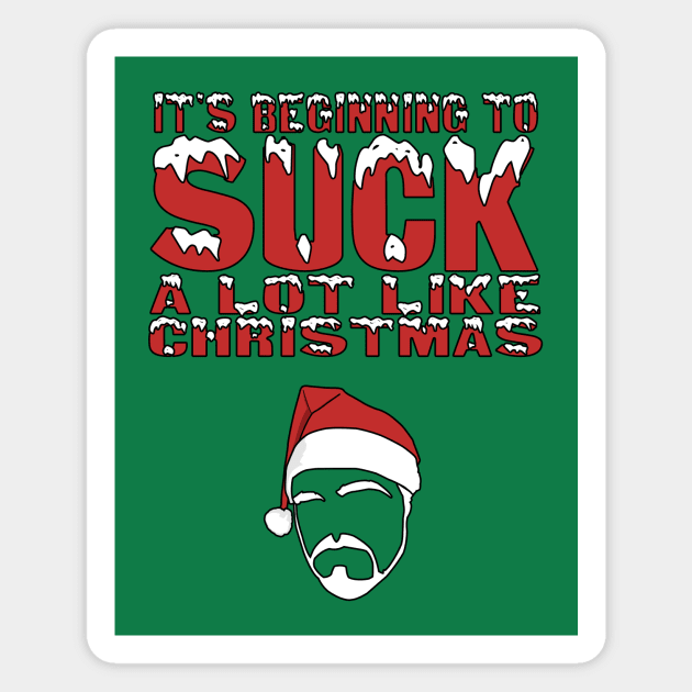 Suck Like Christmas Magnet by procrastitron4000